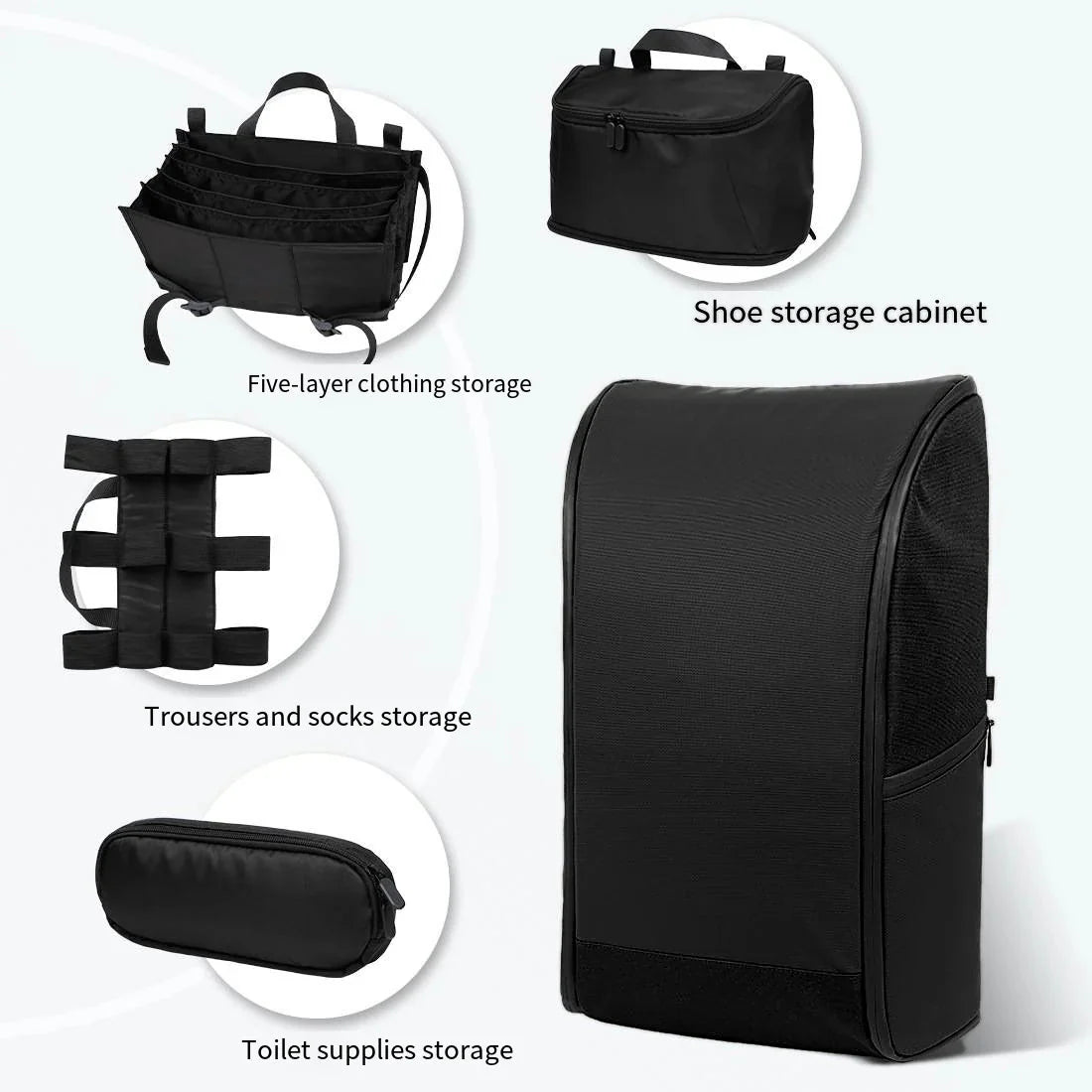 NomadPack™ 5-in-1 Modular Travel Backpack